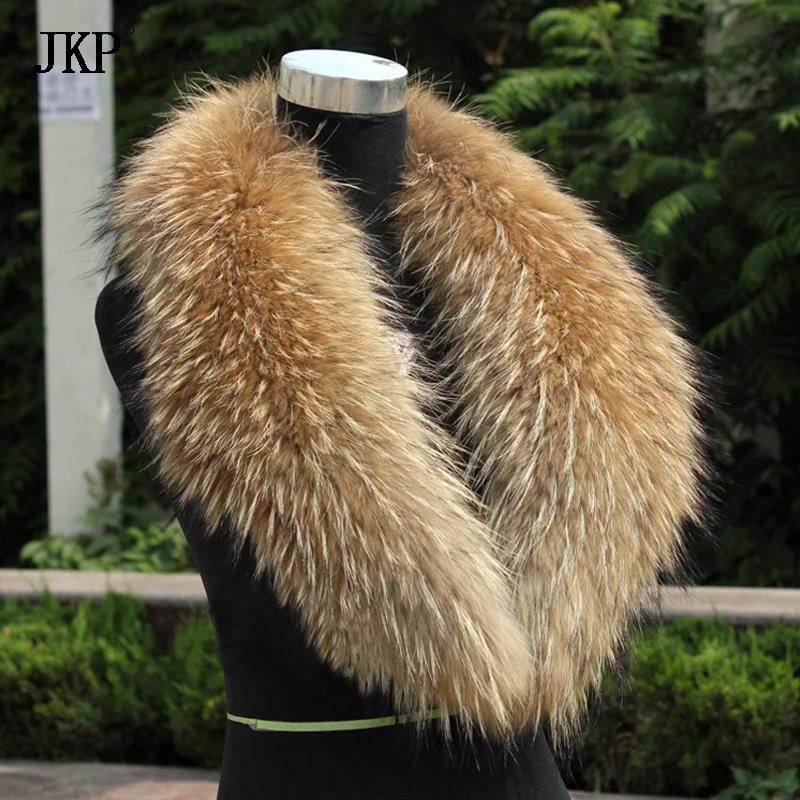 Winter Clothing Pk - ปกคอขนสัตว์ธรรมชาติ ขนแรคคูนแท้ ปกคอขนจิ้งจอก ผ้าพันคอขนสัตว์ธรรมชาติ ผ้าพันคอขนแรคคูนแท้ขนาดใหญ่ ผ้าคลุมไหล่