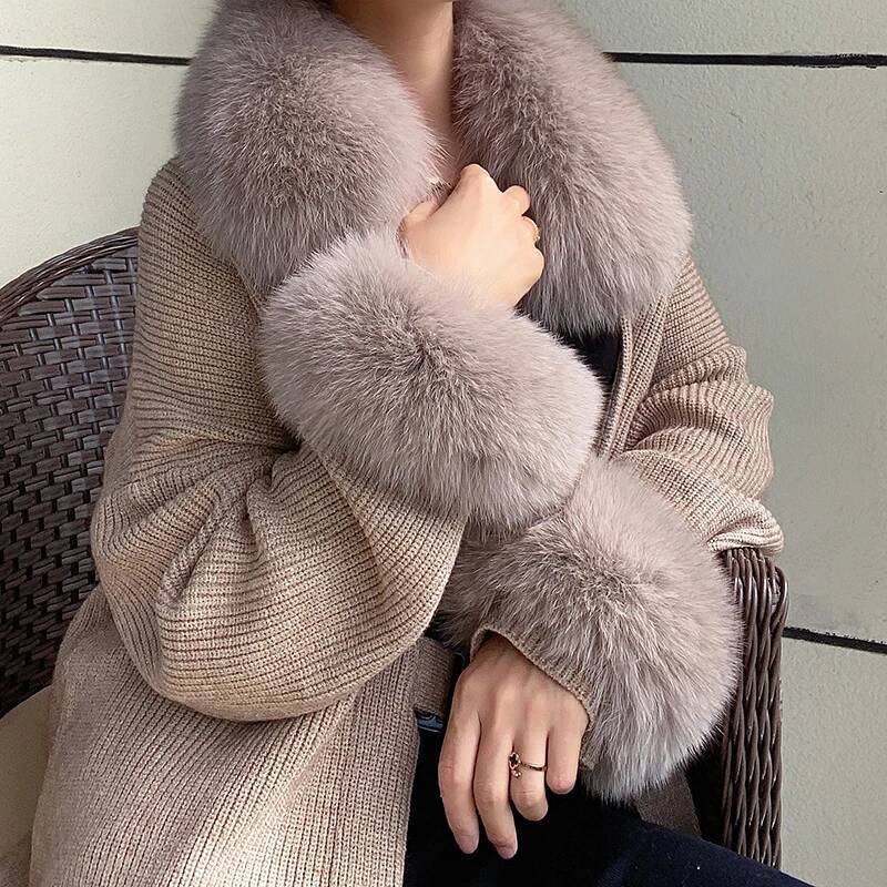 100% เสื้อโค้ทคอปกขนสุนัขจิ้งจ - Winter Clothing Pk บทวิจารณ์และราคา
