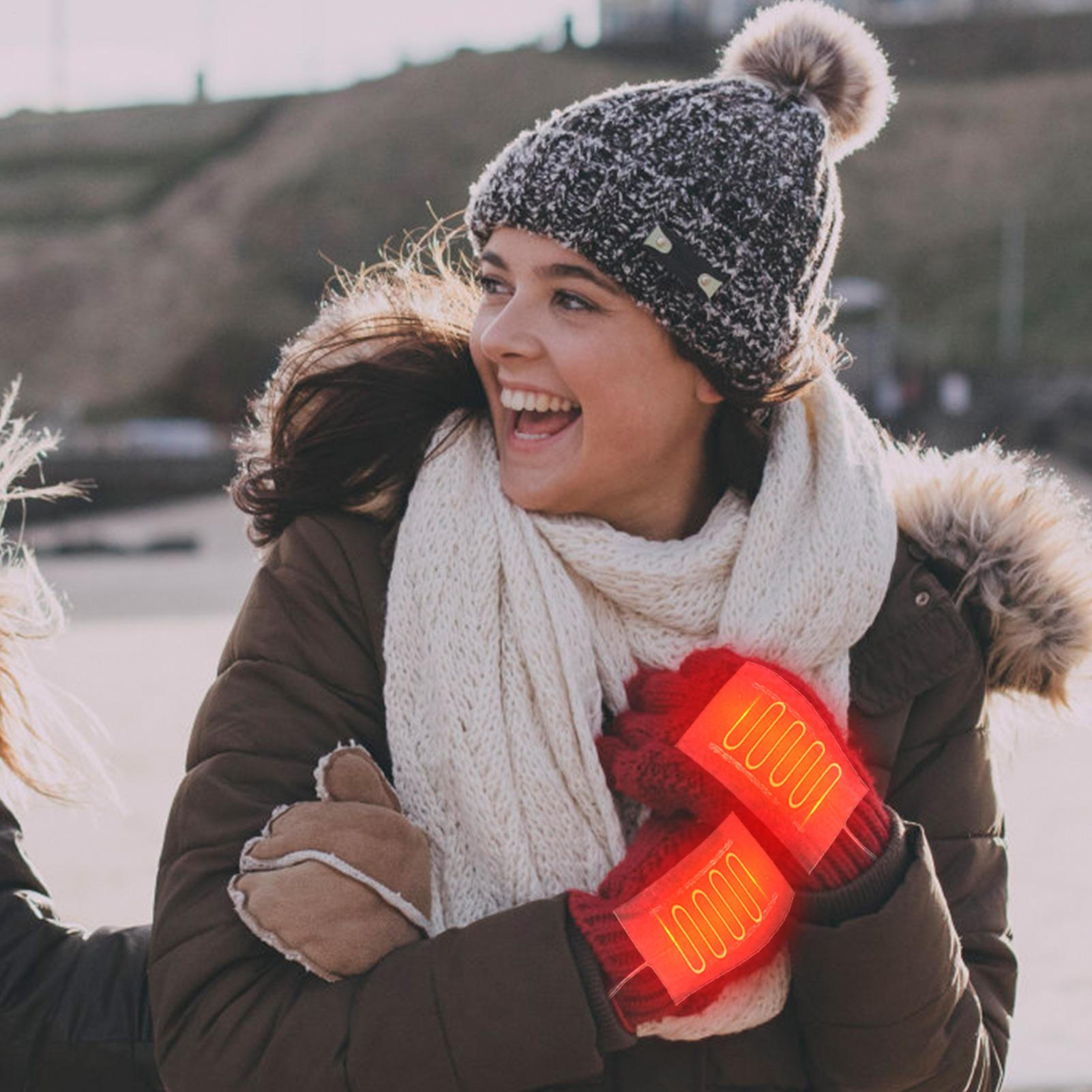 ถุงมือแผ่นทำความร้อน 5V แผ่นทำ - Heated Gloves Electric บทวิจารณ์และราคา