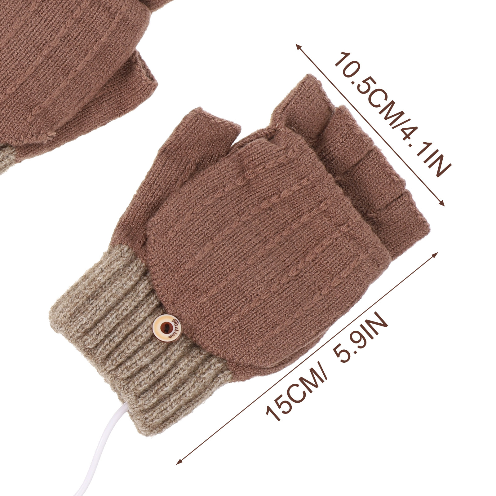 ถุงมือกันหนาวแบบมีฮีทเตอร์ 1 ค - Heated Gloves Electric บทวิจารณ์และราคา