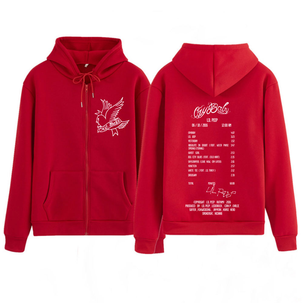 เสื้อฮู้ดซิปกราฟิกอัลบั้ม Cry  - Winter Clothing Pk บทวิจารณ์และราคา