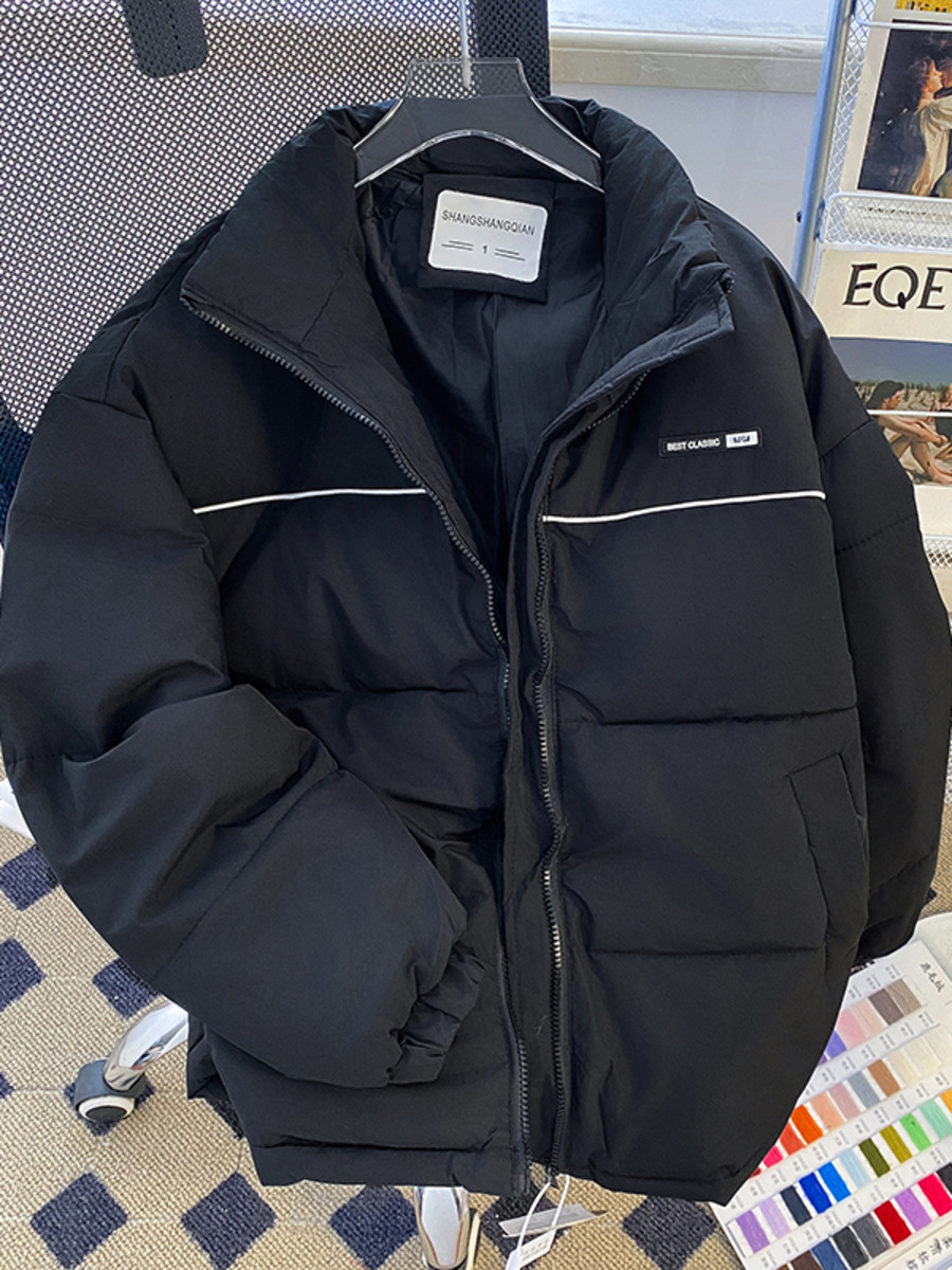 Retro Stand Up COLLAR เสื้อแจ็ - Winter Clothing Hong Kong บทวิจารณ์และราคา