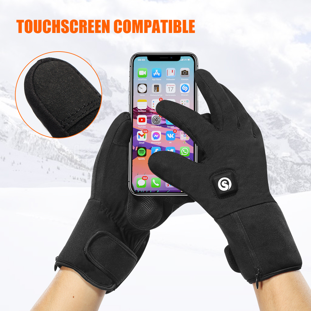 ถุงมือทำความร้อนไฟฟ้าฤดูหนาวพร - Heated Gloves Electric บทวิจารณ์และราคา