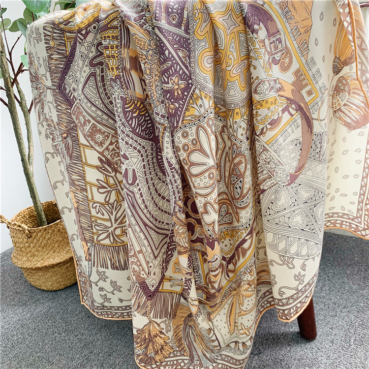 ผ้าพันคอไหมขนสัตว์ 135 ซม. ผ้า - Winter Clothing Hong Kong บทวิจารณ์และราคา