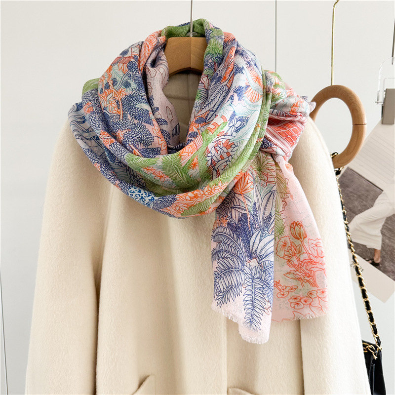 ผ้าคลุมไหล่แคชเมียร์ยาว 200 ซม - Winter Clothing Hong Kong บทวิจารณ์และราคา